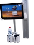 WALL MOUNT TABLET ULTRASOUND SCANNER , 2 X LONG SWIVEL ARM + SHORT SWIVEL ARM ,   WITH CHOICE OF MOUTING BRACKET